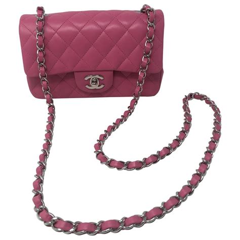 chanel pink crossbody bag